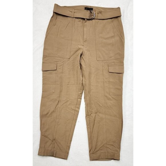 Banana Republic Khaki Stretch Cargo Pants 14 - Picture 2 of 7